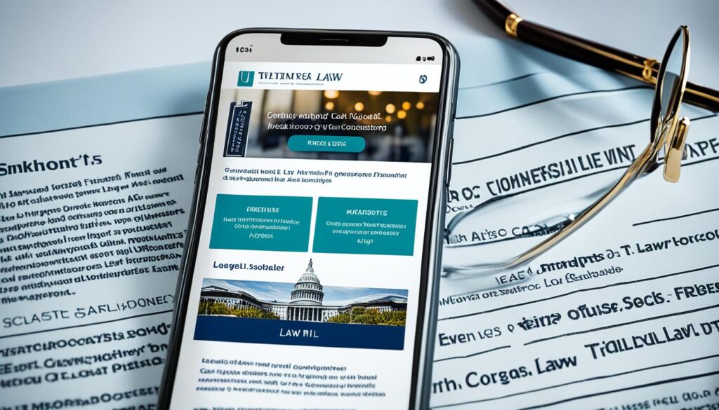 mobile-friendly design for law firm websites